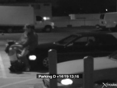 Free-FreePorn.com presents: Voyeur cocksucking fun in the parking lot