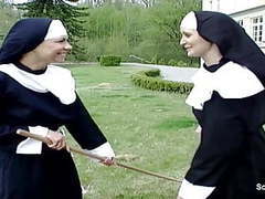 Free-FreePorn.com presents: German nun get her first fuck from repairman in kloster