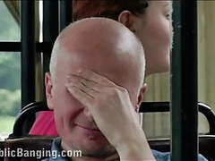 Free-FreePorn.com presents: Public sex in a city bus