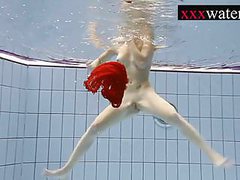 Free-FreePorn.com presents: Sexy hot girl swimming in the pool