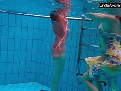 Free-FreePorn.com presents: Bubarek and birtakik enjoy eachother in the pool