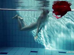 Free-FreePorn.com presents: Hot blonde lucie french teen in the pool
