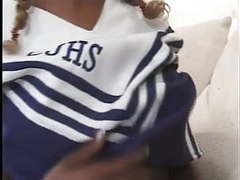 Free-FreePorn.com presents: Ebony anal cheerleader