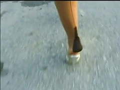 Free-FreePorn.com presents: Nylon & high heel teasing