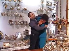 Free-FreePorn.com presents: Tall big tits italian milf fucked by nervous guy