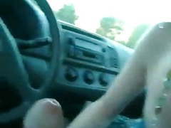 Free-FreePorn.com presents: Car blowjob ends with cum in mouth and swallow