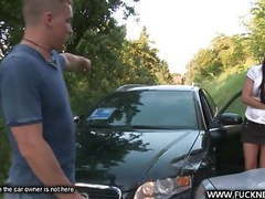 Free-FreePorn.com presents: My busty learner driver