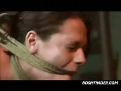 Free-FreePorn.com presents: Tied whipped and toyed bondage