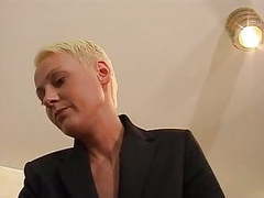 Free-FreePorn.com presents: Short hair blonde fraulein boss
