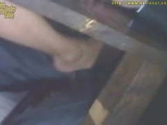 Free-FreePorn.com presents: Footjob under the table