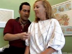 Free-FreePorn.com presents: Naughty milf patient fucks the doctor
