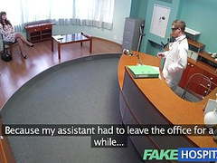 Free-FreePorn.com presents: Fakehospital doctors meat injection eases curvy patients bac