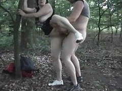 Free-FreePorn.com presents: Dreilochstute outdoor - german