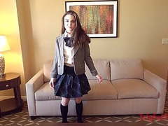Free-FreePorn.com presents: I put a school uniform on a girl who just turned 18 yo, Nipples, Teen, Interracial, Softcore, HD Videos, Cosplay, 18 Year Old, School Uniform, Nude Teens, Porn for Women, Uniforms, American, Asian Guy White Girl, Interacial, 18 Yo Girl, 60 FPS, TripForFuc