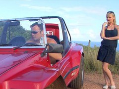 Free-FreePorn.com presents: Outdoor fucking by the car with naughty tarra white and a stranger, Couple, Hardcore, Outdoor, Reality, Car Fucking, Forest Sex, Blondes, Pussy Licking, Pussy, Missionary, Blowjob, Cowgirl, Anal