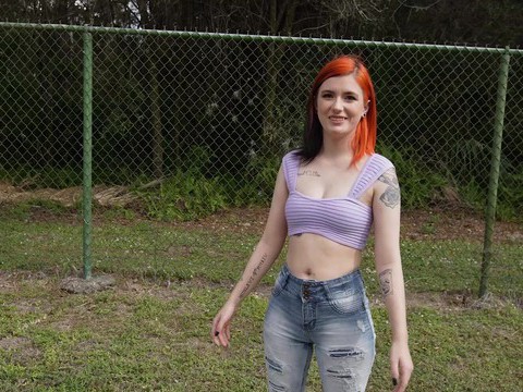 Free-FreePorn.com presents: Tattooed redhead enjoys while being fucked - sawyer kelly