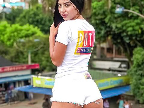 Free-FreePorn.com presents: Puti shorts - hot amateur latina mami sits on my huge dick cfnm