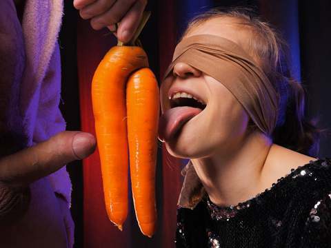 Free-FreePorn.com presents: I'm very angry!! my stepbrother tricked me into sucking his dick with the help of taste game - xsanyany