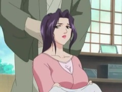 Free-FreePorn.com presents: Fondling her monstrous hentai tits