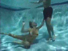Free-FreePorn.com presents: She has a threesome underwater