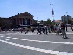 Free-FreePorn.com presents: Lots of people around as they fuck in public