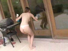 Free-FreePorn.com presents: Cute girl squirts milk from her hot tits