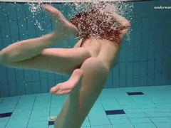 Free-FreePorn.com presents: Underwater with a busty naked babe as she swims