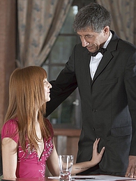 Free-FreePorn.com presents: Cute teenager fucking the senior teacher for better grades