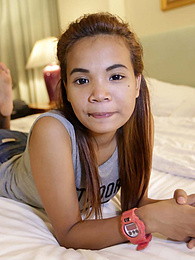 Free-FreePorn.com presents: Adorable Thai teen with perfect tits and ass gets drilled by white traveler