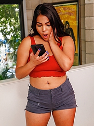 Free-FreePorn.com presents: Curvy exotic teen Julz Gotti fucks her naughty step dad