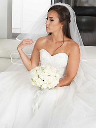 Free-FreePorn.com presents: Bootylicious bride Kelsi Monroe screws a handsome officiant on her wedding day